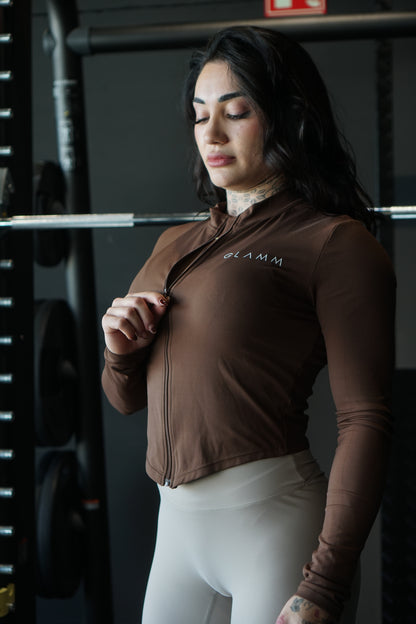 CAROIGC JACKET - MARRÓN