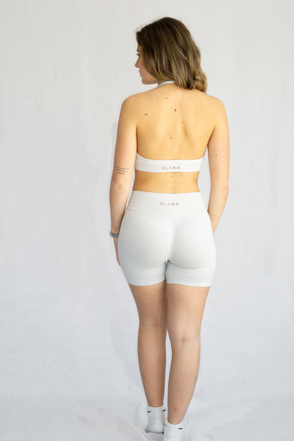 AQUA SHORT - WHITE