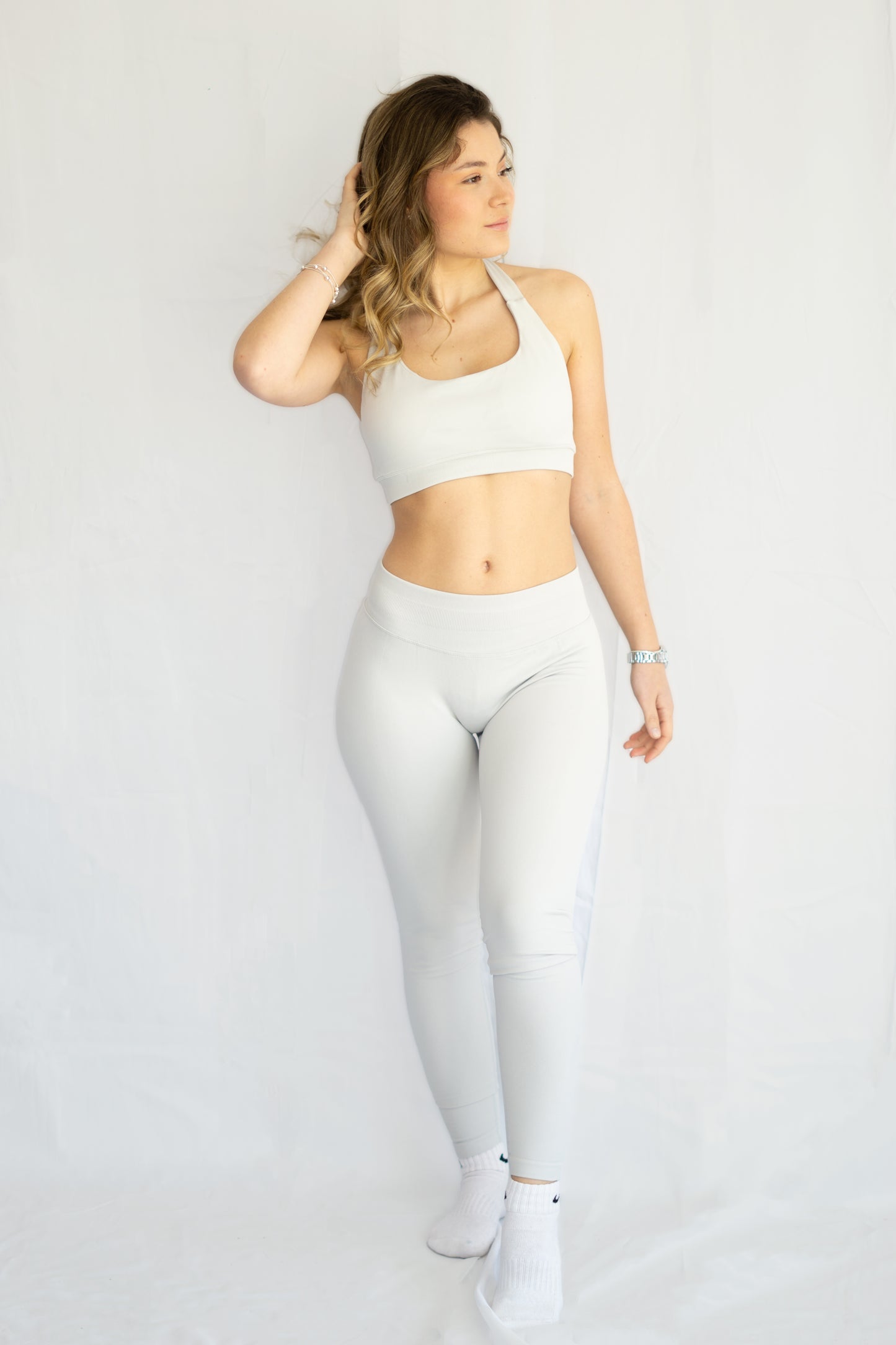 AQUA LEGGING - WHITE