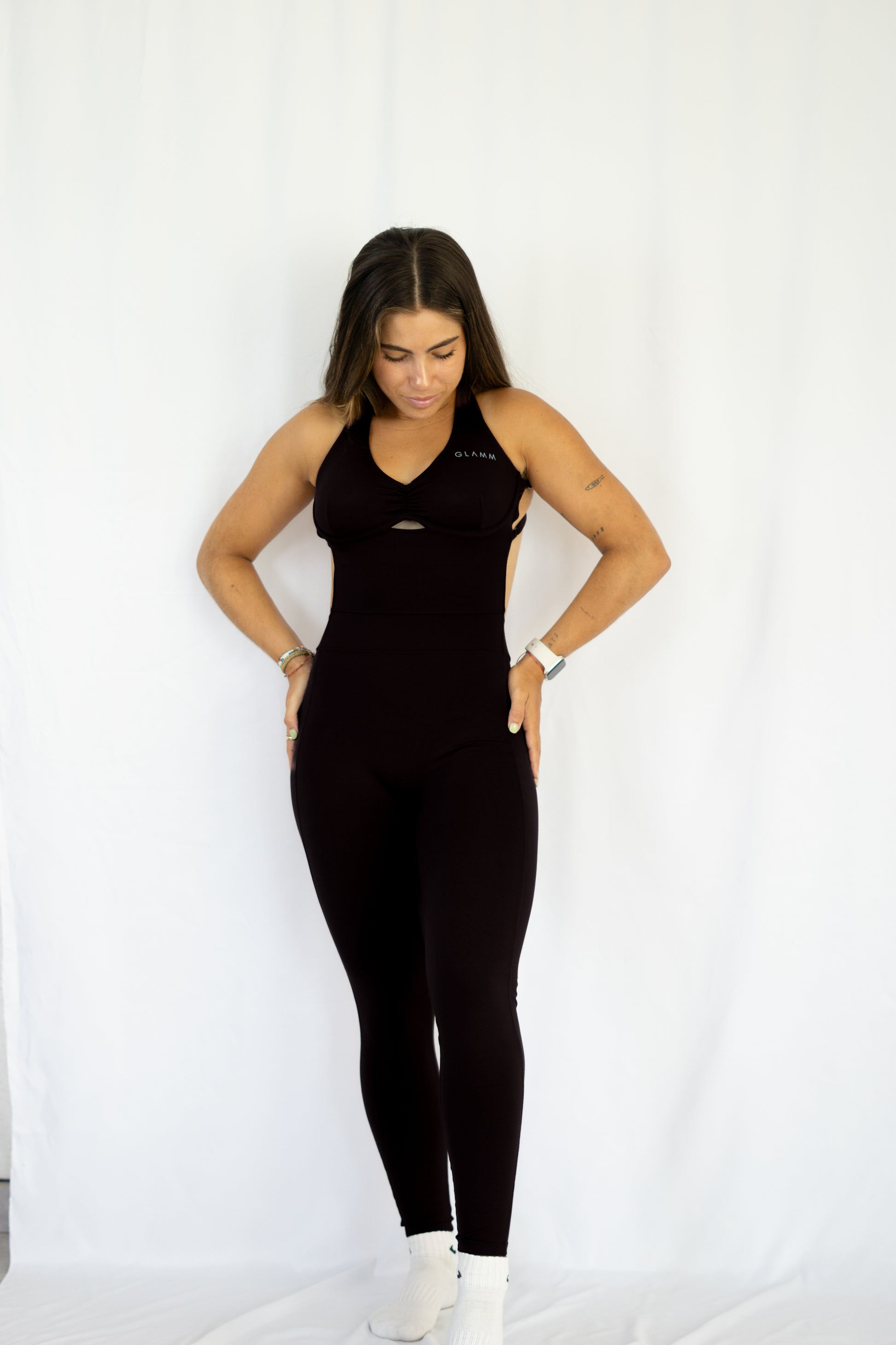 SCULPTED 2.0 JUMPSUIT - NEGRO