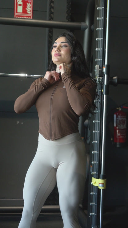 CAROIGC JACKET - MARRÓN
